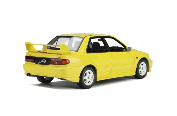 Otto Models 382 Mitsubishi Lancer EVO III 1995 gelb 1:18 limitiert 1/3000 Modellauto