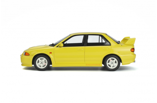 Otto Models 382 Mitsubishi Lancer EVO III 1995 gelb 1:18 limitiert 1/3000 Modellauto