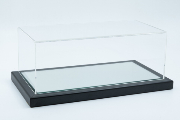 Acryl Vitrine Turin 1:12 mit Metallrahmen und Spiegelsockel 10323 Atlantic