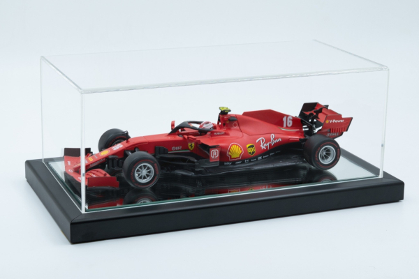 Acryl Vitrine Turin 1:12 mit Metallrahmen und Spiegelsockel 10323 Atlantic