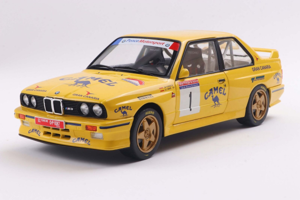 Solido 421186444 BMW E30 M3 GR.A gelb 1:18 Modellauto