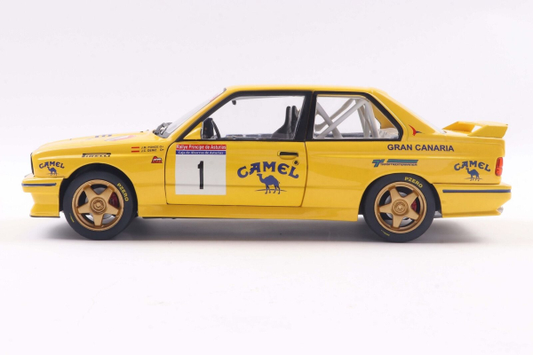 Solido 421186444 BMW E30 M3 GR.A gelb 1:18 Modellauto