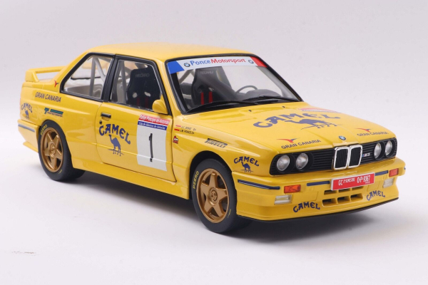 Solido 421186444 BMW E30 M3 GR.A gelb 1:18 Modellauto