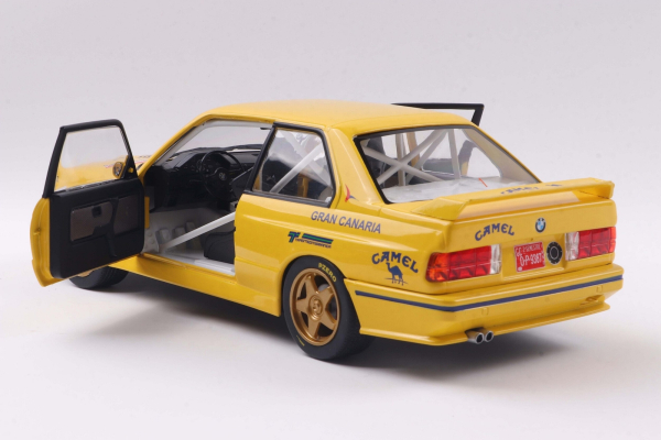 Solido 421186444 BMW E30 M3 GR.A gelb 1:18 Modellauto