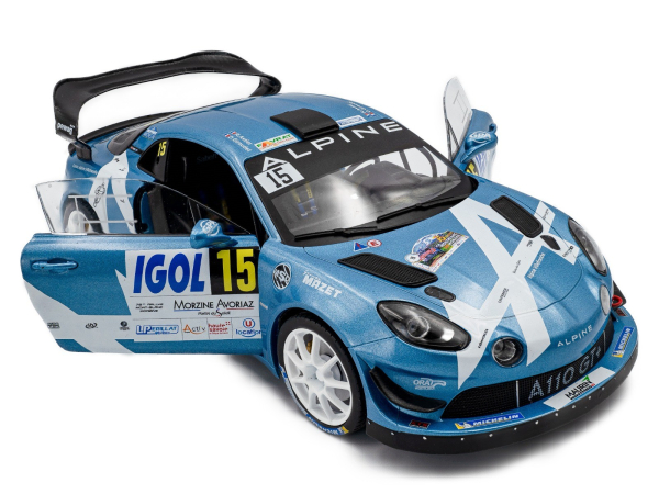 Solido 421186473 Renault Alpine A110 RGT+ #15 blue 1:18  Modelcar