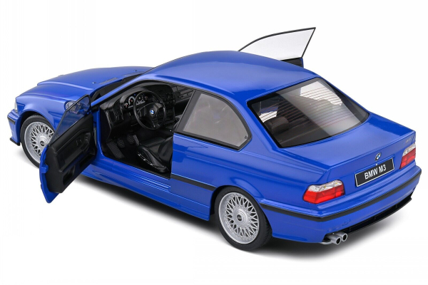 Solido 421186362 BMW E36 M3 Coupe 1996 blau 1:18 Modellauto