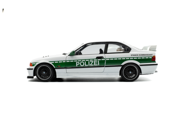 Solido 421186427 BMW E36 M3 Coupe Polizei 1991 1:18 Modelcar
