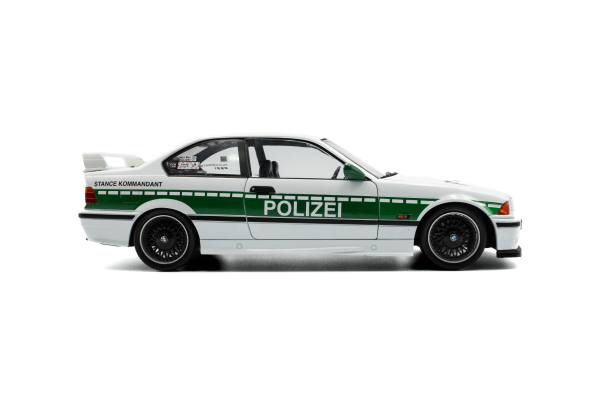 Solido 421186427 BMW E36 M3 Coupe Polizei 1991 1:18 Modelcar