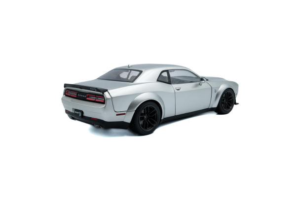 Dodge Challenger SRT Hellcat Redeye 2023 silver Widebody Triple Nickel  1:18 Solido 421186452 Modelcar