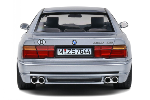 Solido 421186190 BMW 850 (E31) CSI silber  1:18 Modellauto