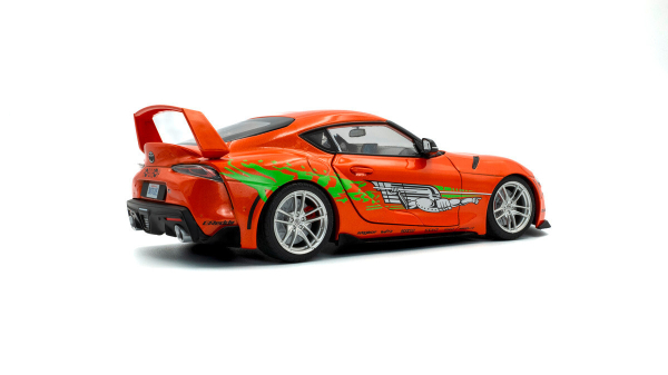 Solido 421186428 Toyota GR Supra Tribute Fast & Furious 2024 Orange 1:18 Modellauto