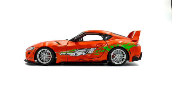 Solido 421186428 Toyota GR Supra Tribute Fast & Furious 2024 Orange 1:18 Modellauto