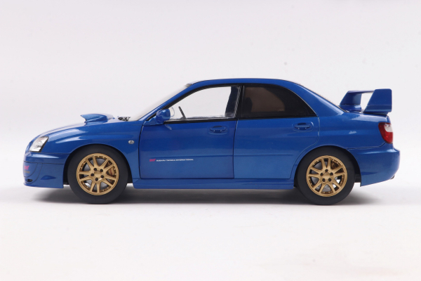 Subaru Impreza WRX STI blue 1:18 Modelcar Solido 421186431