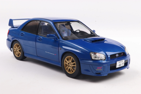 Subaru Impreza WRX STI blue 1:18 Modelcar Solido 421186431