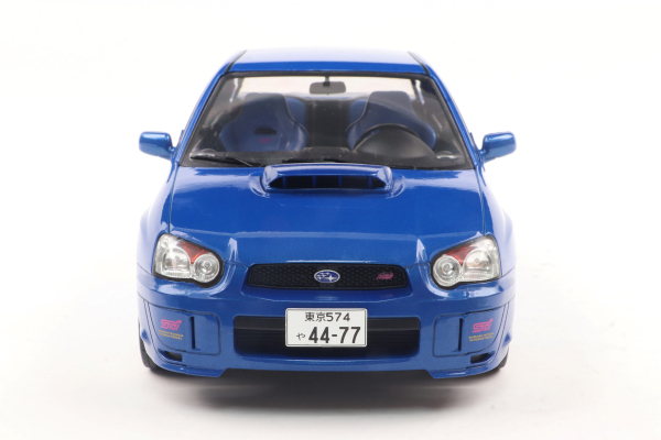 Subaru Impreza WRX STI blue 1:18 Modelcar Solido 421186431
