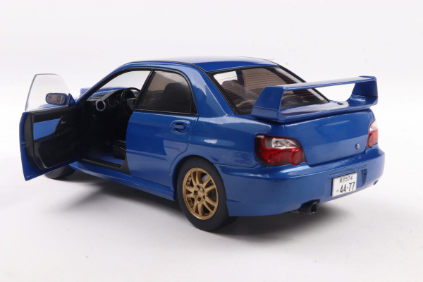 Subaru Impreza WRX STI blue 1:18 Modelcar Solido 421186431