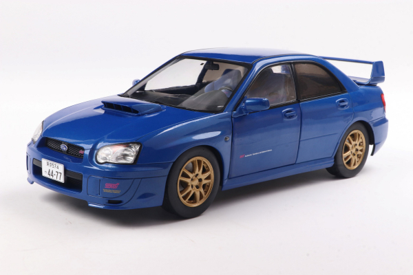 Subaru Impreza WRX STI blue 1:18 Modelcar Solido 421186431
