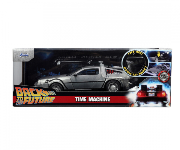 Jada Toys 253255038 Time Machine Back to the future 1 De Lorean 1:24 Modellauto