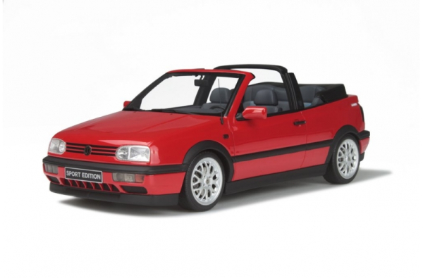 Otto Models 202 VW Golf III Cabriolet Sport Edition rot 1:18 Volkswagen 1/2000