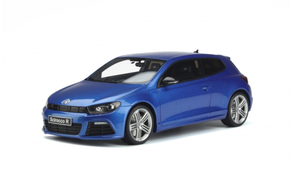 Otto Models 390 Volkswagen Scirocco 3 Ph.1 R 2008 blau 1:18 limitiert 1/2000 Modellauto