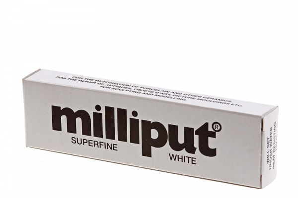 Milliput Weiss 4OZ - 113,4g - 56,7g Harz + 56,7g Härter