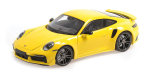Minichamps PORSCHE 911 992 Turbo S Coupe 2021 Sport Design yellow 1:18 Modelcar limited 1/504