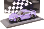 Minichamps 155069174 Porsche 911 992 Turbo S 2021 viola 1:18 limited 1/504 Modelcar