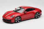 Minichamps PORSCHE 911 992 Carrera 4S Coupe 2019 red 1:18 Modelcar