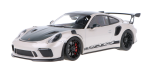 Minichamps PORSCHE 911 991.2 GT3 RS 2019 silber Weissach Paket 1:18 Modellauto