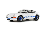 Porsche 911 RSR weiß / blaue Carrera Streifen 1973 1:18 Solido 421186587 Modellauto