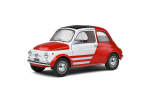Fiat 500 Robe di Kappa 1965 red-white  1:18 - Modelcar Solido 421182690