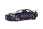 Nissan GTR R34 Skyline GT-R Z Tune mitternachtslila 1:18 Solido 421186489 Modellauto