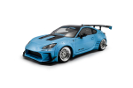 Toyota GR86 LBWK body kit 2024 blue 1:18 Solido 421186460 Modelcar