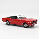 Norev 182810 Ford Mustang Cabriolet 1966 red 1:18 Modelcar