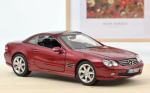 Norev 183841 Mercedes-Benz SL 500 2003 red metallic 1:18 limited modelcar