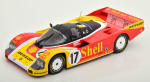 Norev 187413 Porsche 962 C #17 24h Le Mans Shell 1988 Ludwig Stuck Bell 1:18 limitiert 1/1000 Modellauto