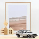Norev Volkswagen VW Golf 2 II CL 1988 grau 1:18 Modellauto limitiert 1/200
