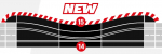 Carrera DIGITAL 124 + 132 + Evolution Randstreifen für Schikane 20604