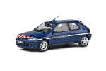 Peugeot 306 S16 Gendarm 1998 blau 1:43 Modellauto Solido 421437860