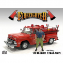 American Diorama 76321 Firefighters off duty Feuerwehr Dienstfrei 1:18 Figur 1/1000 limitiert