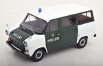 KK-Scale Ford Transit Bus MK1 Polizei Hamburg 1965 darkgreen-white 1:18 limited Modellauto