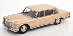 KK-Scale Mercedes 600 SWB W100 1963 hellgold metallic 1:18 limitiert 1/1250 Modellauto 180603